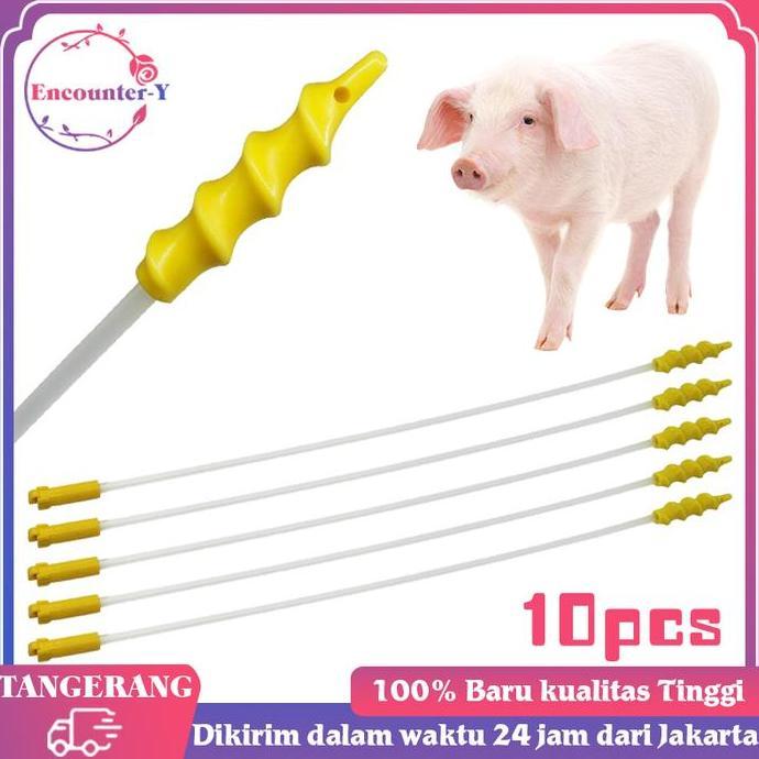 YUTUSAKA Alat Ib Babi Kateter Babi Spiral Cathether Inseminasi Buatan Babi