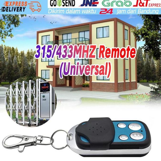 PACHAM Universal Kunci Remote Casing 4 Tombol 315MHZ 433MHZ Mobil Pintu Alarm