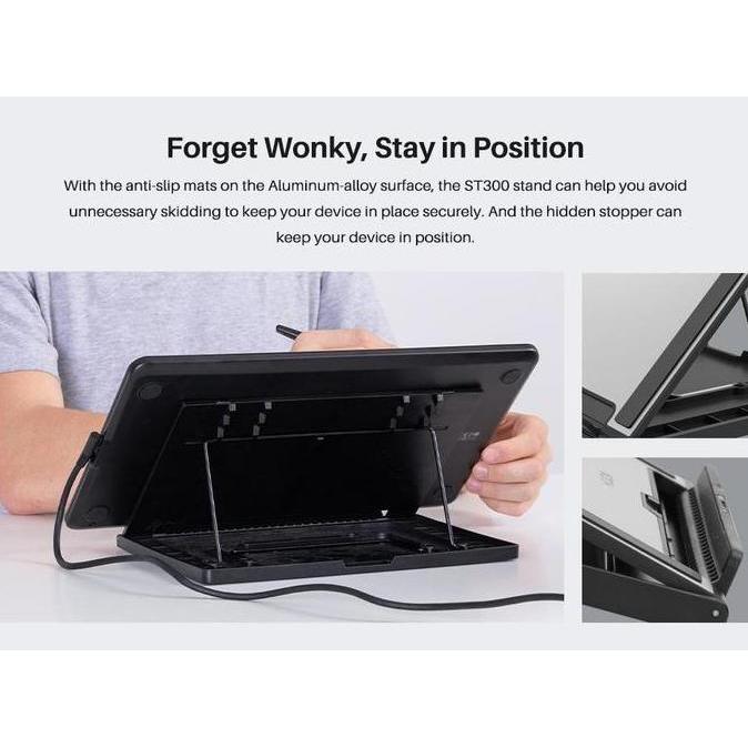 Mely- Huion St300 Stand Untuk Huion Kamvas 13