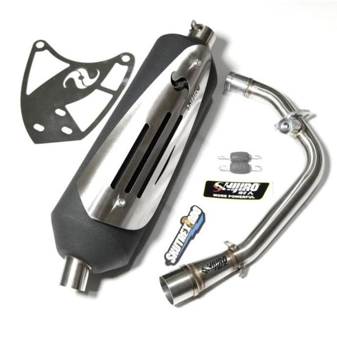 Knalpot Shijiro Standard Racing Vespa Sprint Primavera Lx S