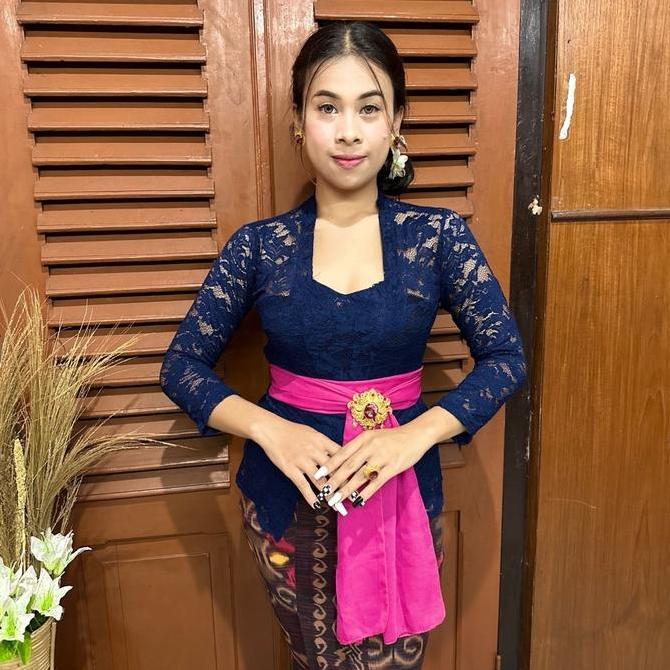 ERZa - Setelan Kebaya Brokat Jumbo Kebaya One Set Kebaya Big Size