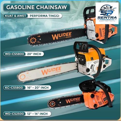 MESIN GERGAJI potong KAYU / gasoline Chainsaw