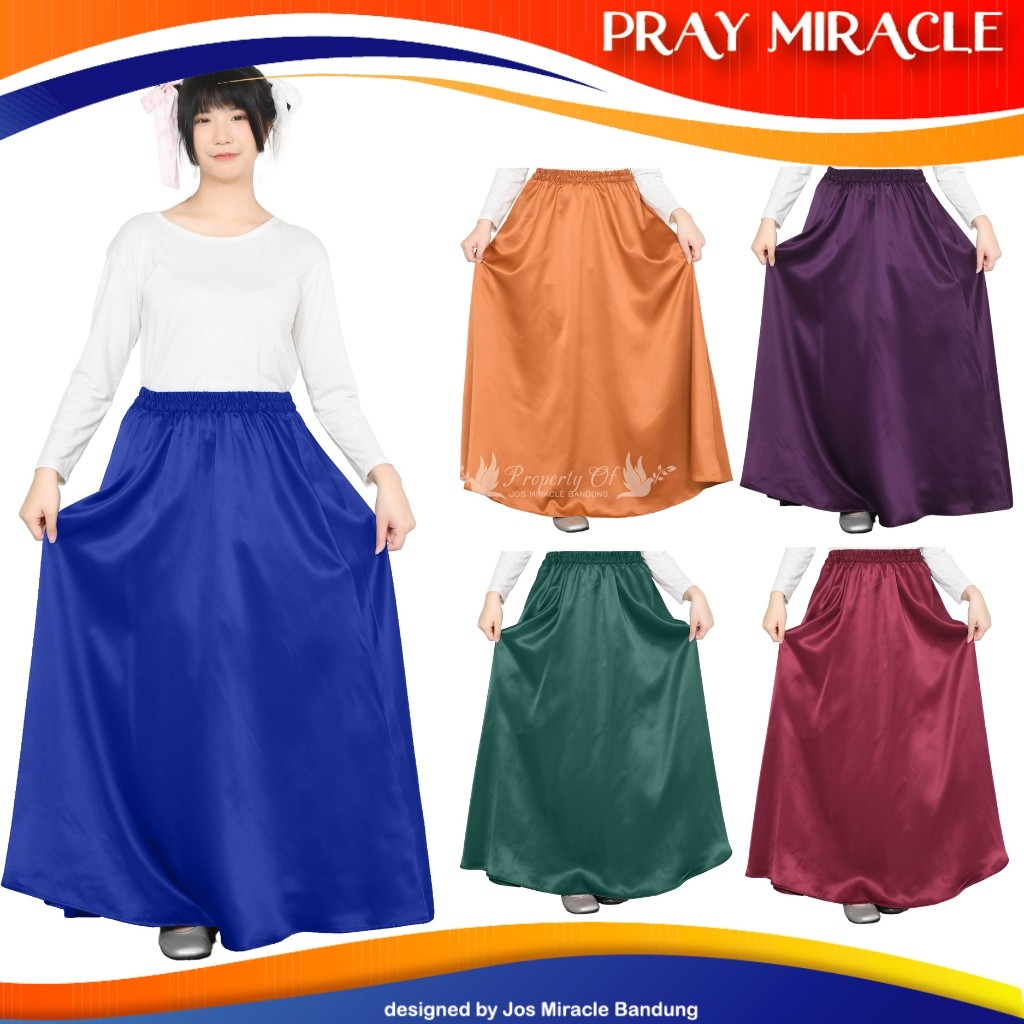 PM - Rok Payung - Dewasa - Satin Velvet - Penari Tamborin