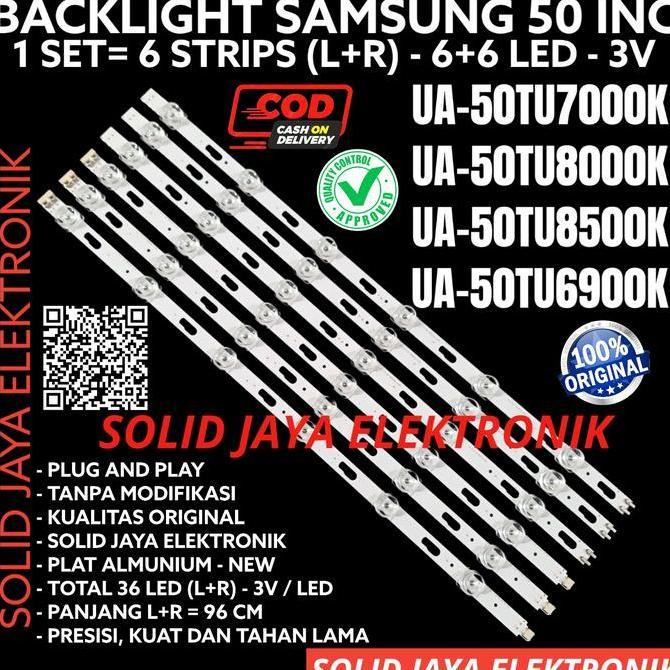 BACKLIGHT LED SAMSUNG 50 50TU7000 50TU8000 50TU8500 50TU6900 LAMPU BL FORSALE