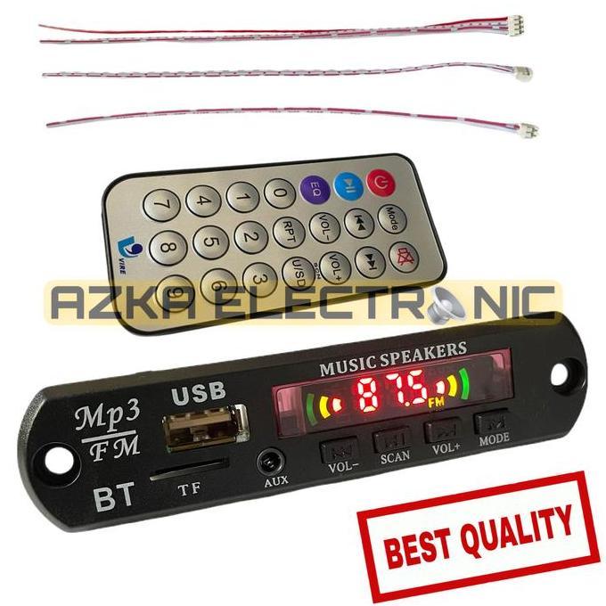 KIT MODUL MP3 BLUETOOTH USB RADIO FM TERBAIK