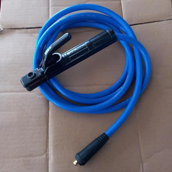Paket Set Stang Las 200A Mesin Las Listrik & Kabel Terbaru !!!
