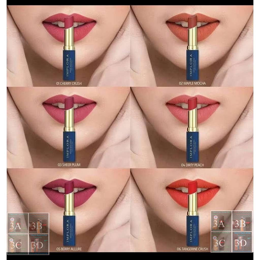 lipstik stik / intens matte lipstik implora ORI