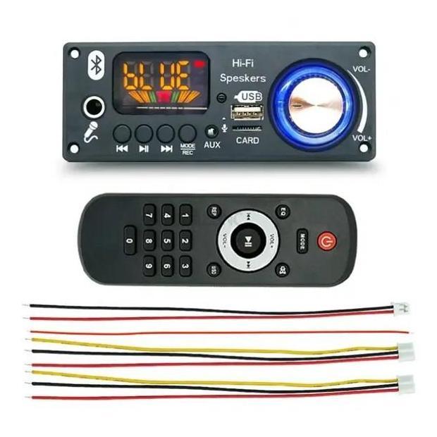 MODUL AMPLIFIER MP3 PLAYER BLUETOOTH 2X80W 160W MIC ECHO KARAOKE PREMIUM