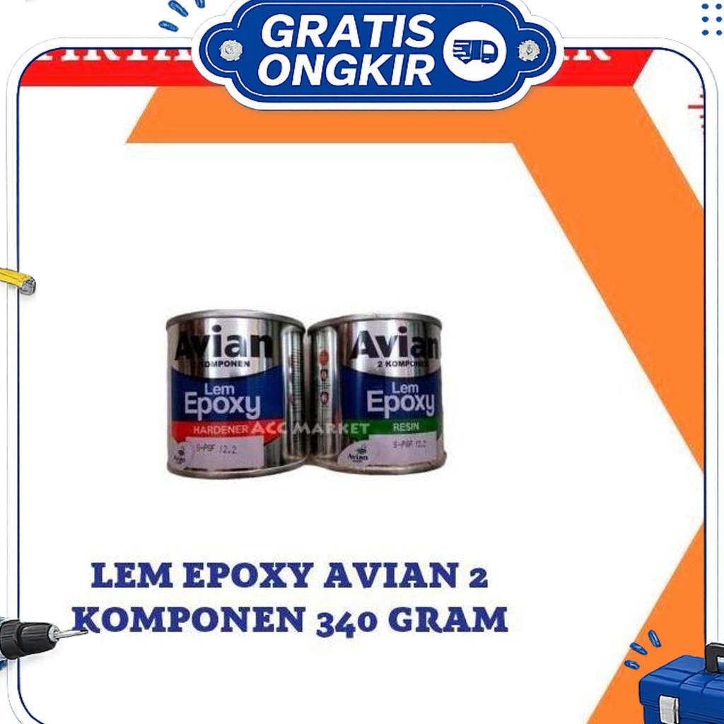 Lem Epoxy Avian 2 Komponen