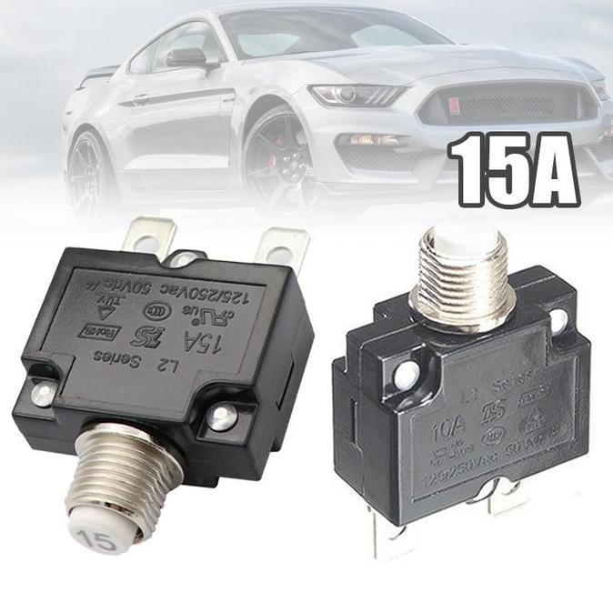 MUZACIO 15A Relay Mobil Aki Sekring Mobil Aki Anak Relay Motor Aki