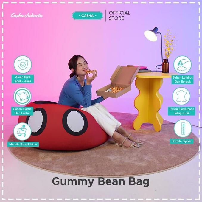 Casha Bean Bag Gummy Karakter
