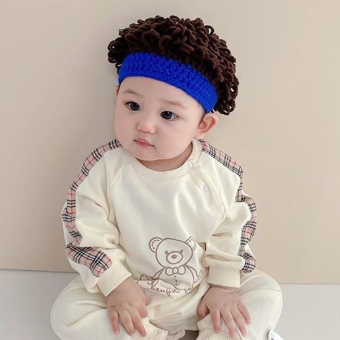 [TA] MB Topi Wig Baby & Kids Topi Wig Bayi & Anak Topi Wig Anak Model Kupluk Kekinian Lucu Topi Hang