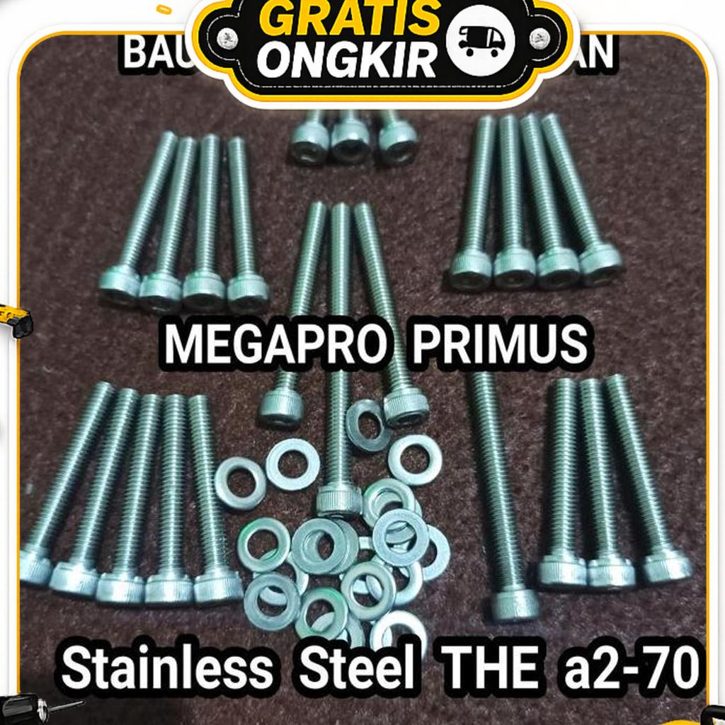 Baut Blok Megapro Primus L Stainless
