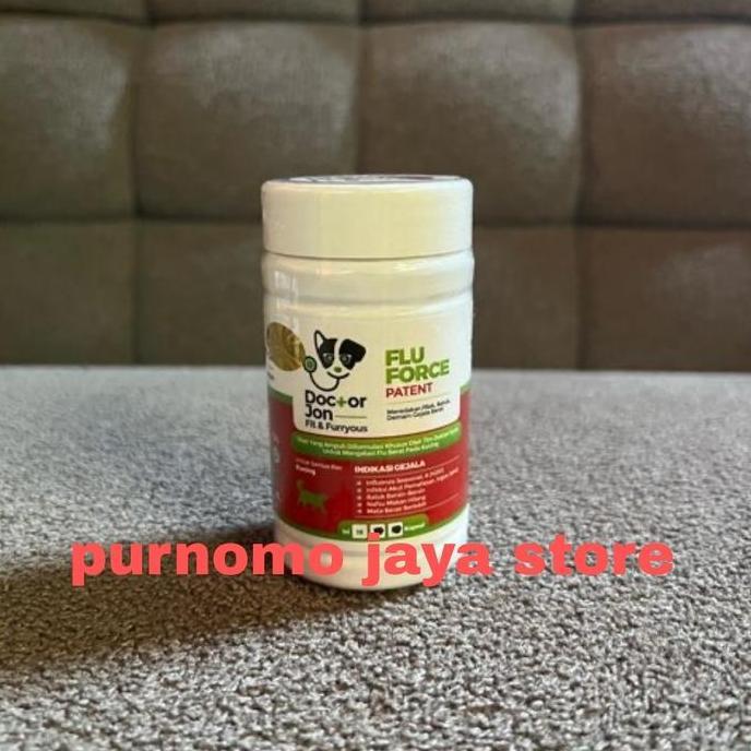 OBAT KUCING FLU FORCE PATENT DOCTOR DR JON batuk pilek demam Formula