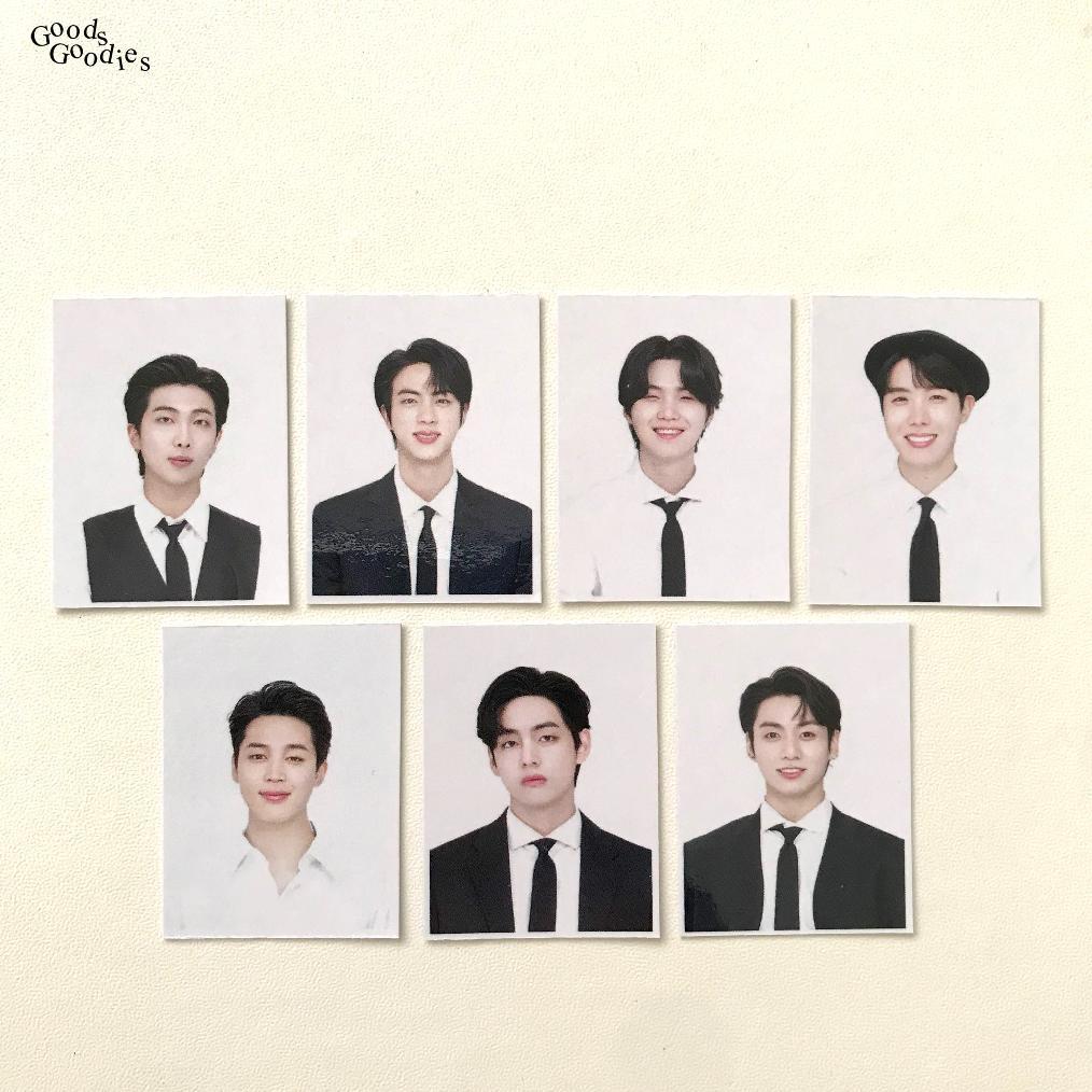 [ORDER MIN 10RB] Id Photo / Pas Foto BTS RM Jin Suga J-Hope Jimin V Jungkook Isi 6 Festa 2022 Editio