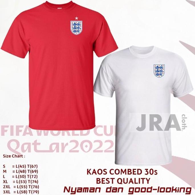 DOKUGAMIN KAOS BAJU SHIRT TIMNAS INGGRIS HOME AWAY WORLD CUP 2026