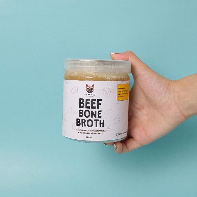 Rocky n Co |Beef Bone Broth Kaldu Sapi Dog Supplement