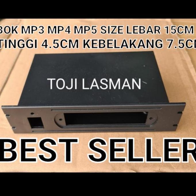 BOK KIT MP3 BLUETOOTH MUSIK MUZIK PLAYER BT BOX BOK KOTAK COVER KAVER DUDUKAN RUMAH PLASTIK HITAM MP