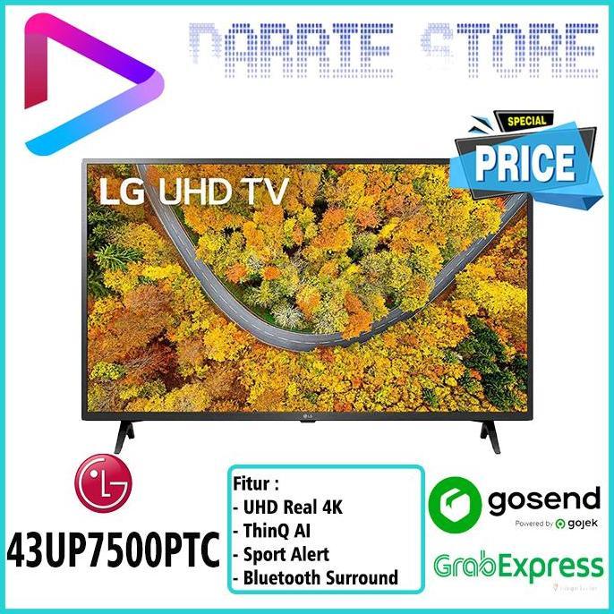 Bestseller- LG TV 43UP7500PTC 43 INCH SMART TV 4K UHD 43UP7500 43UP750 43UP75