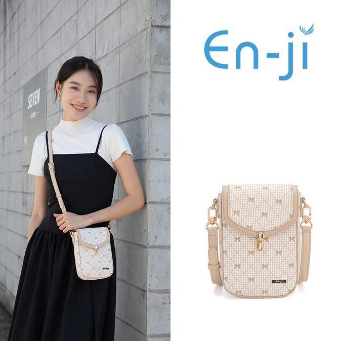 En-ji Rihu Slingbag Wanita - Cream