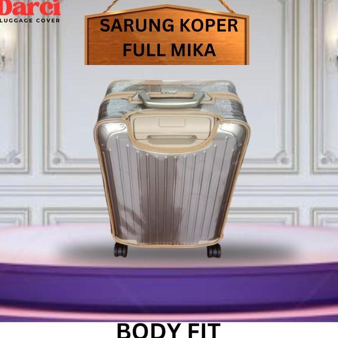 Luggage Cover Pelindung Sarung Koper Mika Tebal Anti Gores Untuk Rimowa Original Cabin RS