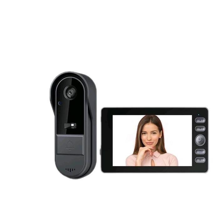 * (Versi Upgrade) Bel Rumah Wifi Kamera Bell Rumah Wifi Camera (7) *