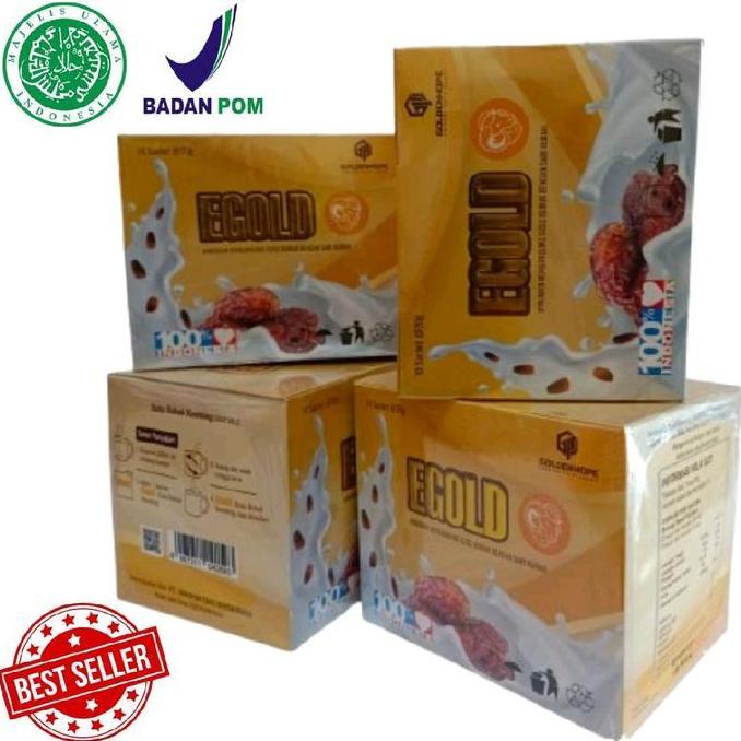 Leite - Egold Susu Kambing Sari Kurma 1 Box Isi 10 Sachet