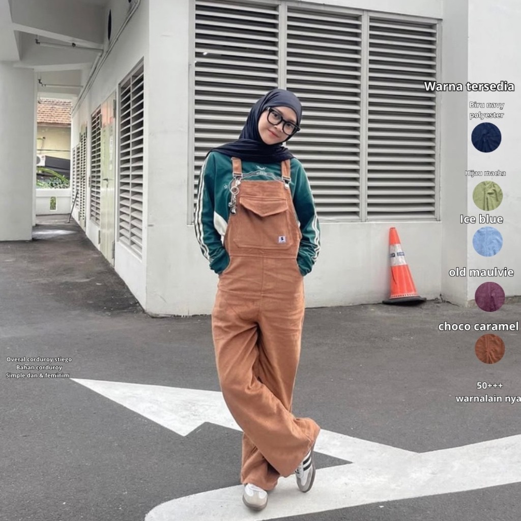 Stiego-Vol 02 Overall corduroy /baju kodok corduroy pria & wanita