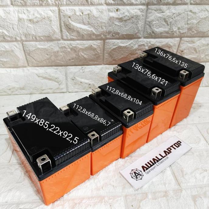 Box Aki Box Baterai Aki Lithium 3Ah 4Ah 5Ah 7Ah 12Ah Box Aki Motor 12V