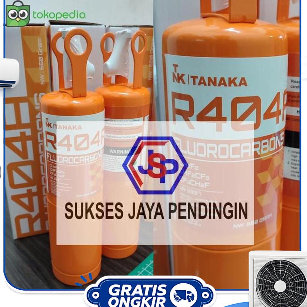 Freon R404A 650Gr Original Tanaka / Freon R404 Tanaka