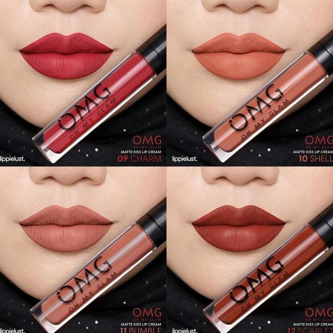 Color- Omg Oh My Glam Matte Kiss Lip Cream/Omg Coffee Edition Lip Cream
