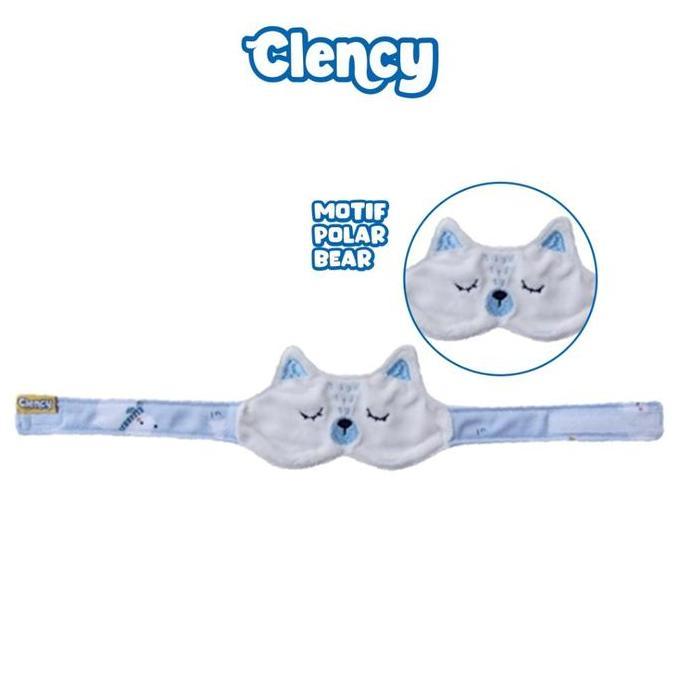 Eyemask Aplikasi Bordir Animals Polar bear (TERBAIK) (TERBARU) (TERMURAH)
