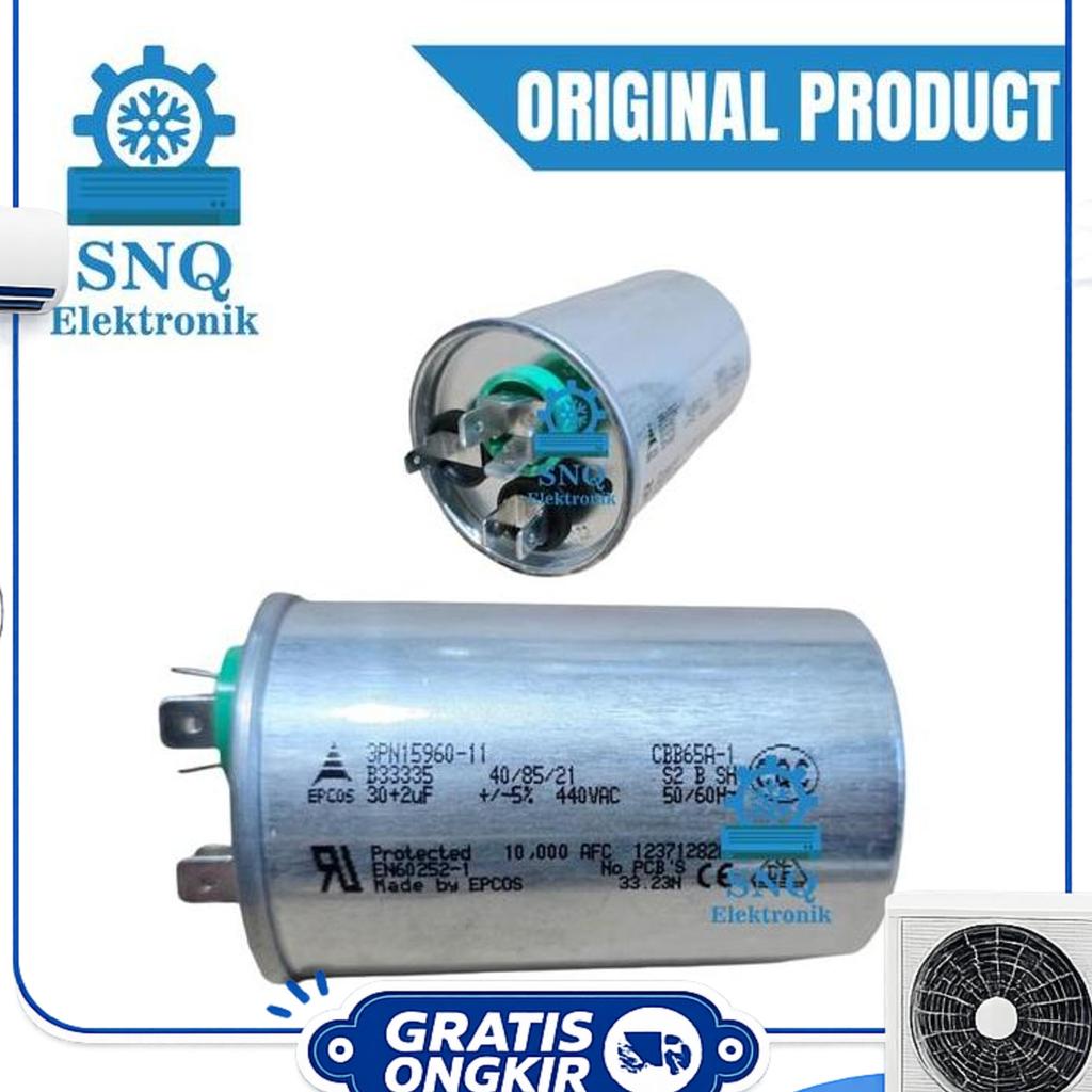 Capasitor Ac Daikin 2 Pk Original Epcos - Kapasitor Original Ac Daikin 2Pk