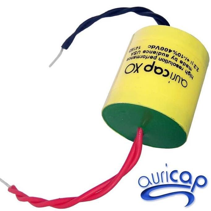 0.47UF 400V AURICAP XO METALIZED POLYPROPYLENE CAPACITOR MKP 470NF HARGA KHUSUS