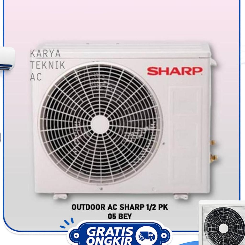 Outdoor Ac Sharp 1/2 Pk Tipe 05 Bey