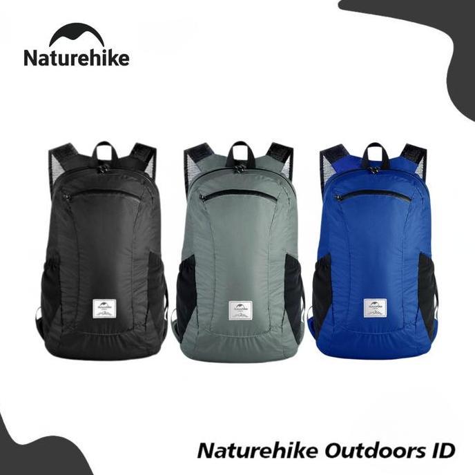 TERMURAH - Tas Ransel Lipat Silicone Naturehike NH17A012-B