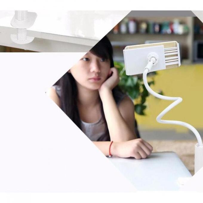 Chez- Lazypod Stand Jepit Ranjang Meja Phone Holder Penyangga Tablet Ipad