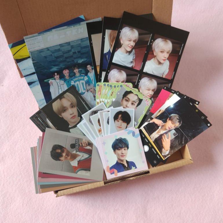 Fankit gift box hampers kpop NCT Dream, 127, WayV, BTS, Seventeen, EXO, Enhypen, TXT, Stray Kids, Th