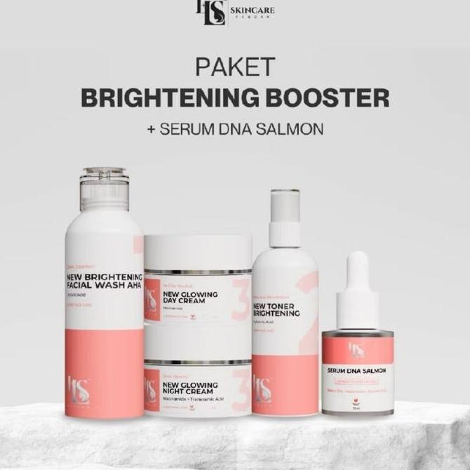 PAKET BUNDLING BOSTEER LS SKINCARE DAN SERUM DNA SALMON
