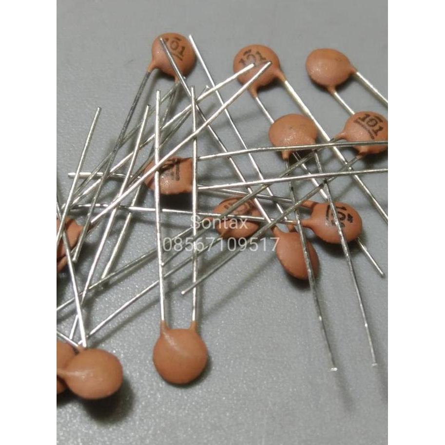 100PF 100 PF CAPACITOR KAPASITOR KERAMIK CERAMIC NPO MURATA STX27