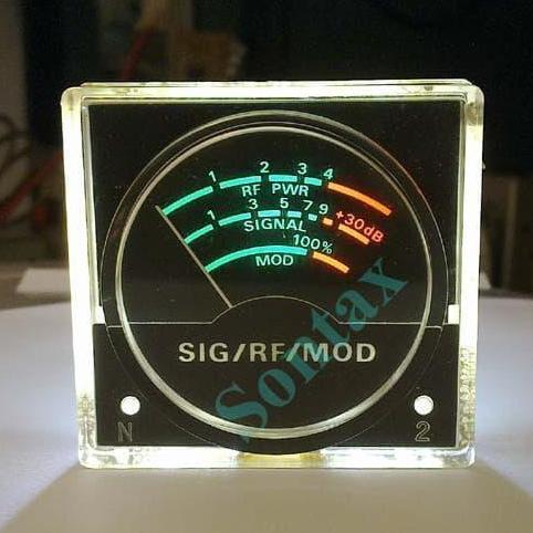 VU METER SIGNAL RF UNTUK PCB RADIO QRP BITX SSB CB HF TRANSCEIVER STX27