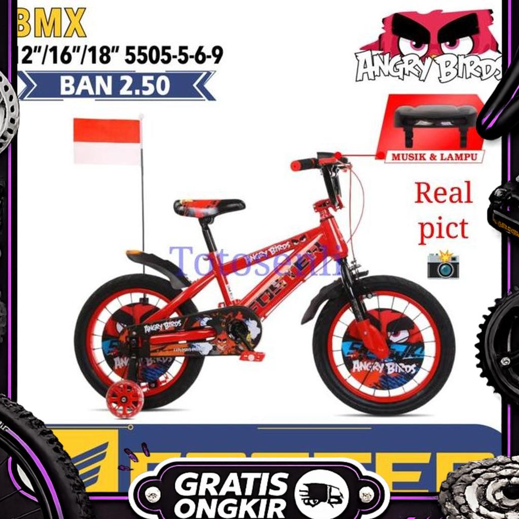 Sepeda Anak Laki Laki Terbaru Bmx 18 Inch Mortein 561 // Sepeda Anak Laki Laki Bmx 18 Inch Foster 55