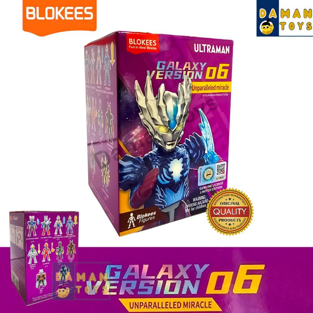 Blokees Figure Ultraman Dyna Saga Ultimate Zero Corona Cosmos Hyper Zetton Legion Monster Kaiju Ultr
