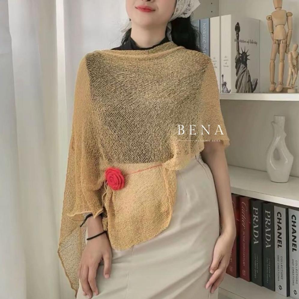HOT SALE WEARINGBENA | Xena Outer | Outer Poncho Rajut Bali
