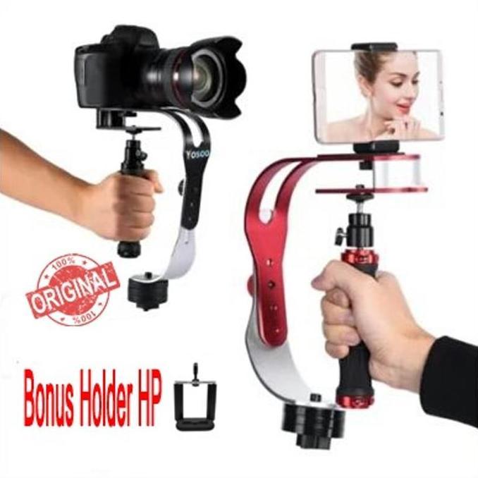 // Gimbal Stabilizer Smartphone Dslr Handheld Kamera //