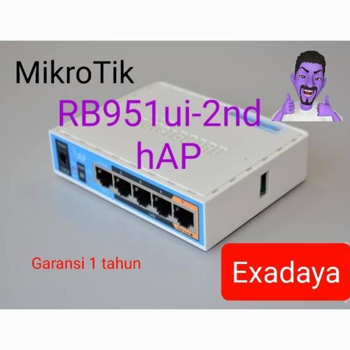 Mikrotik Rb951Ui-2Nd ( Hap ) , Rb 951Ui-2Nd ( Hap) Wireless Router