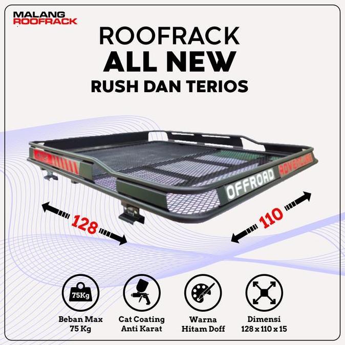 Rak Cargo Roofrack Rak Atas Mobil All New Rush All New Terios