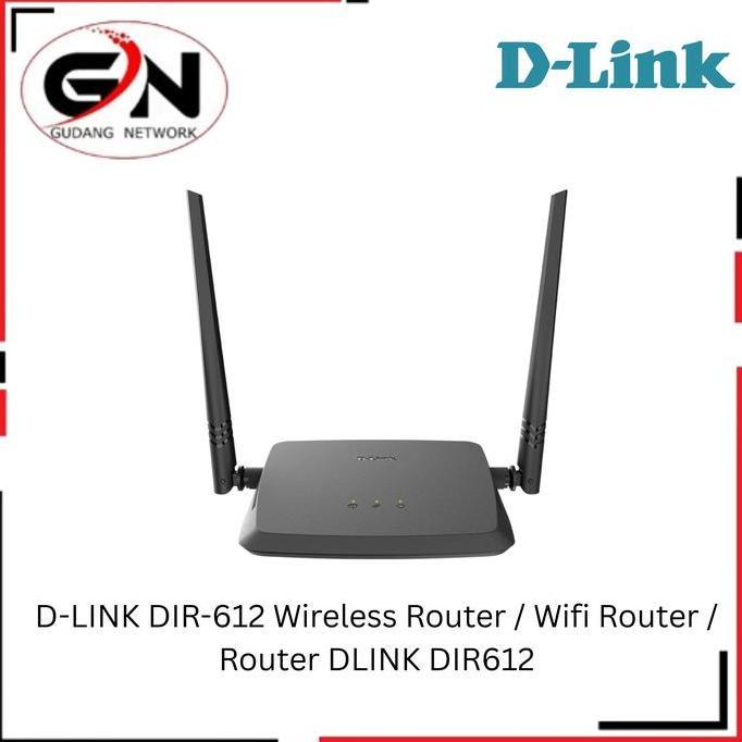 D-Link Dir-612 Wireless Router / Wifi Router / Router Dlink Dir612