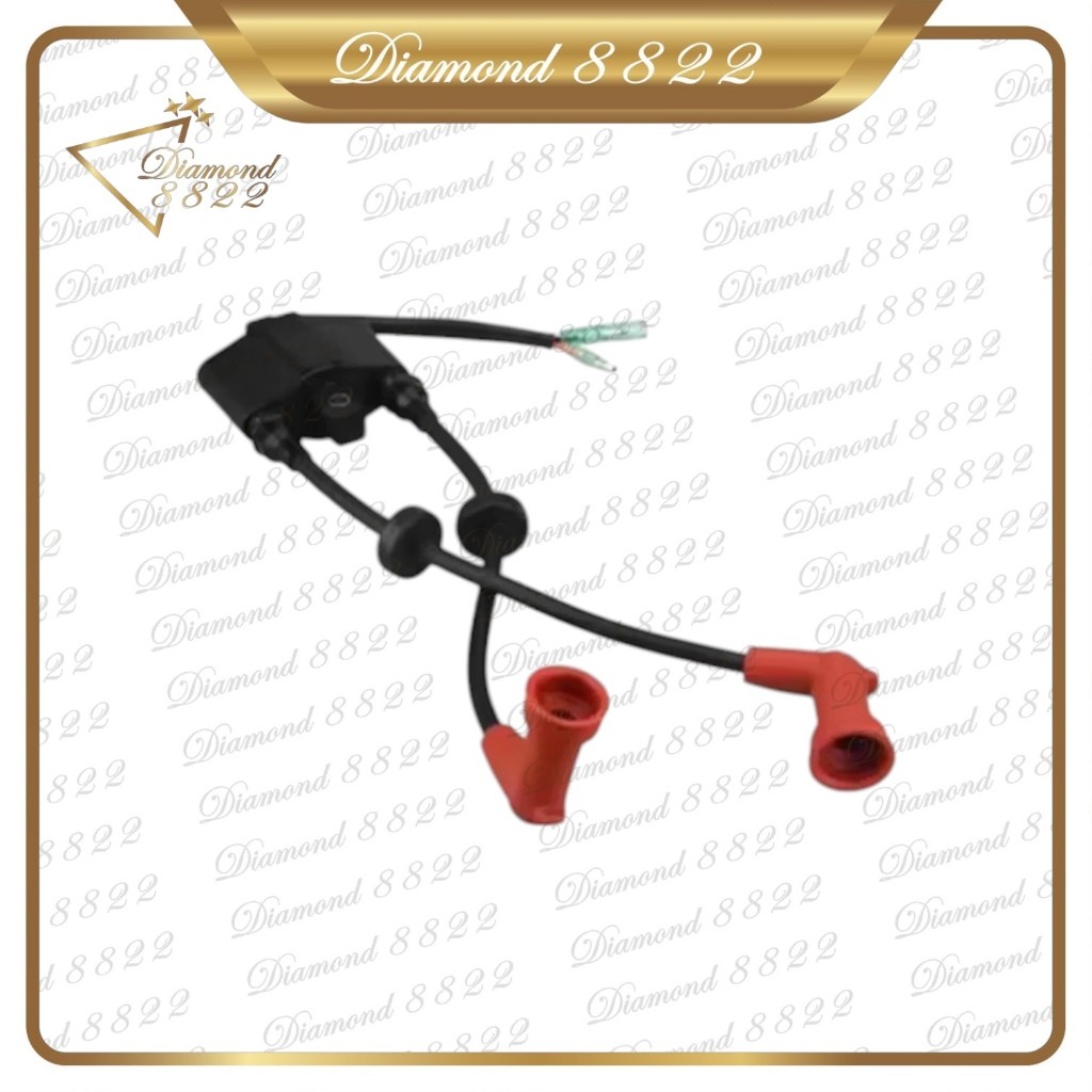 IGNITION COIL ASSY BUSI 40PK TURBO (KOTAK)6F6-85530-01 SPAREPART MESIN TEMPEL OUTBOARD UNTUK MESIN K