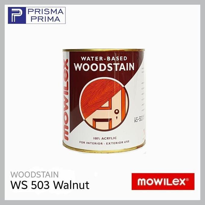 (HM) WS Mowilex 503 Walnut Woodstain Cat Kayu